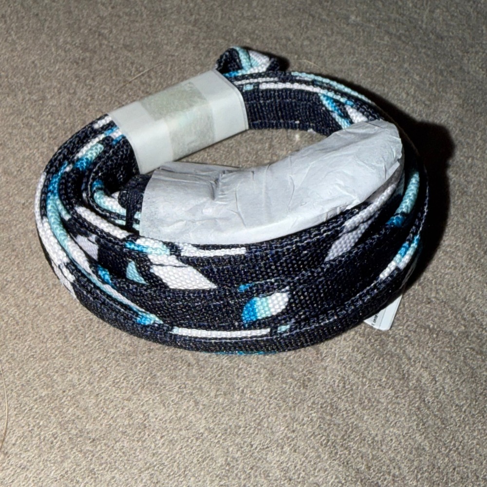 Vera Bradley Lighten Up Lanyard Shore Enough Blue Navy White 29403-11529 NWT
